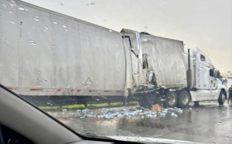 Alerta vial: Tráfico pesado en la México-Querétaro por accidente