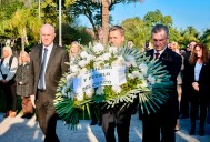 El gobernador Zdero acompañó el homenaje a San Martín en el 175° aniversario de su paso a la inmortalidad