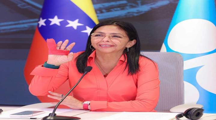 Vicepresidenta Delcy Rodríguez: El cartel está en el norte, no en Venezuela