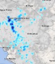 Vuelve el pronóstico de lluvias a territorio estatal; máxima será de 35°C en Chihuahua capital