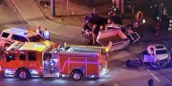 Four people hospitalized after serious crash in east Phoenix