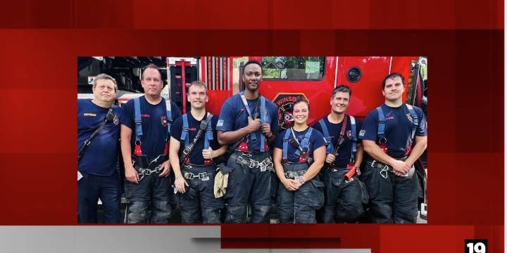 Twinsburg Firefighters rescue 8-month-old baby trapped in burning basement