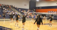 PHOTOS: Wakeland volleyball defends home court in strong showing against Hebron