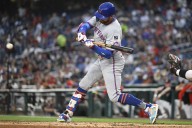 Mets' Brandon Nimmo removed from game at Washington after latest flare