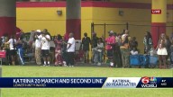 Second line in Lower Ninth Ward commemorates Katrina 20 years later