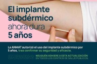 Nación certifica por cinco años la durabilidad del implante subdérmico