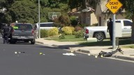 Teen on E-bike hospitalized after colliding with truck in Clovis, police say