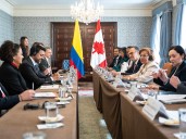 Colombia y Canadá exploran potencialidades en intercambio comercial