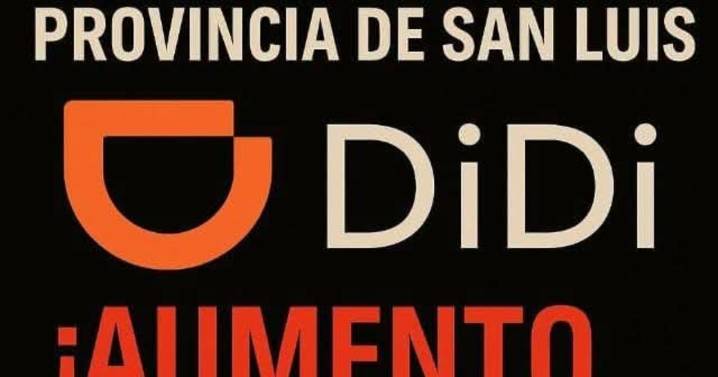 Apagón masivo: reclamo de choferes de la app DIDI San Luis