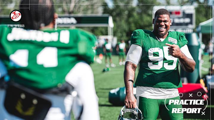 Jets Practice Report | Defensive Line Reunites During Situational-Heavy Day