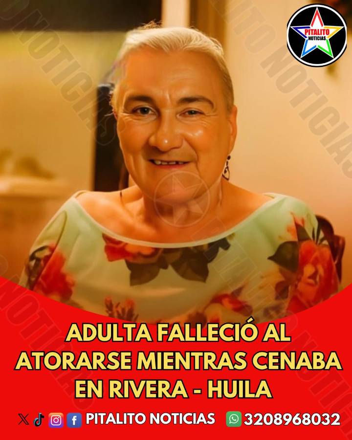 Mujer falleció al atorarse con sus alimentos en Rivera
