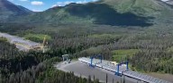 Juneau Creek Bridge Construction Marks Milestone In Cooper Landing Bypass