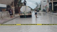 Coordinan trabajos en Holbox para mejorar imagen tras lluvias