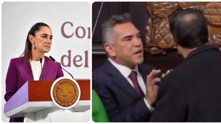 Así reaccionó la presidenta de México, Claudia Sheinbaum, a la pelea a golpes entre senadores en México: “Es lamentable”