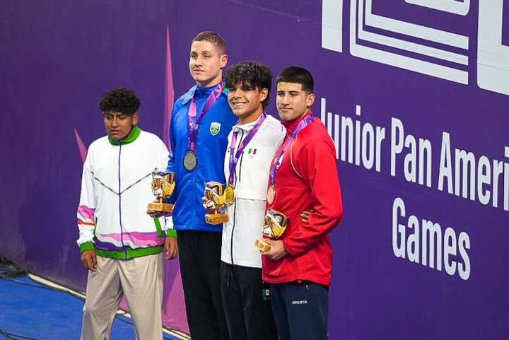 Humberto Nájera conquista el oro y rompe récord en Panamericanos Junior