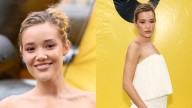 Olivia Ponton in Isabel Marant Dress at Breitling’s NFL Celebration