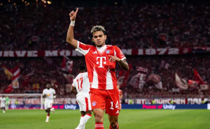 Así fue el gol de Luis Díaz en su debut con el Bayern en la Bundesliga