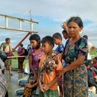 Desperate Myanmar villagers scavenge for food as hunger bites