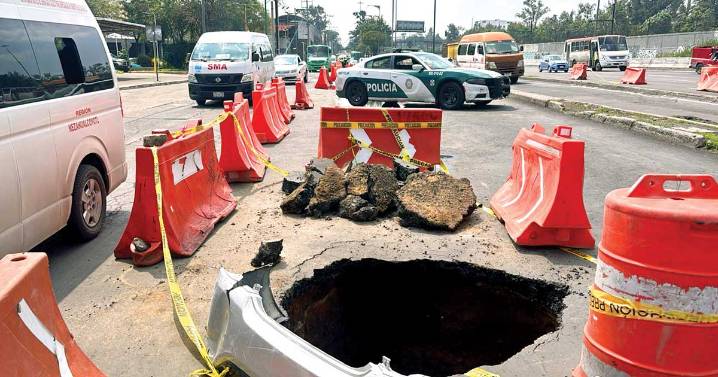 Decenas de socavones aparecen en la CDMX; no hay un registro oficial