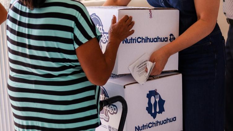 Llevaron más de 2 mil despensas a personas vulnerables en el noroeste