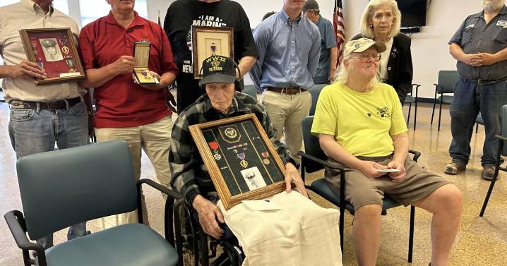 Purple Heart recipients honored at Veterans Home event