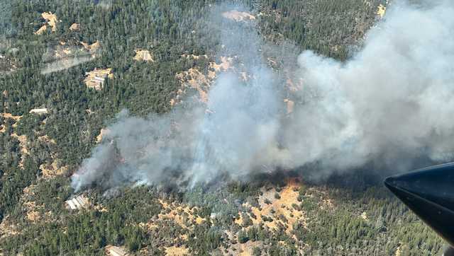 Crews work to contain Ponderosa Fire in Yuba County