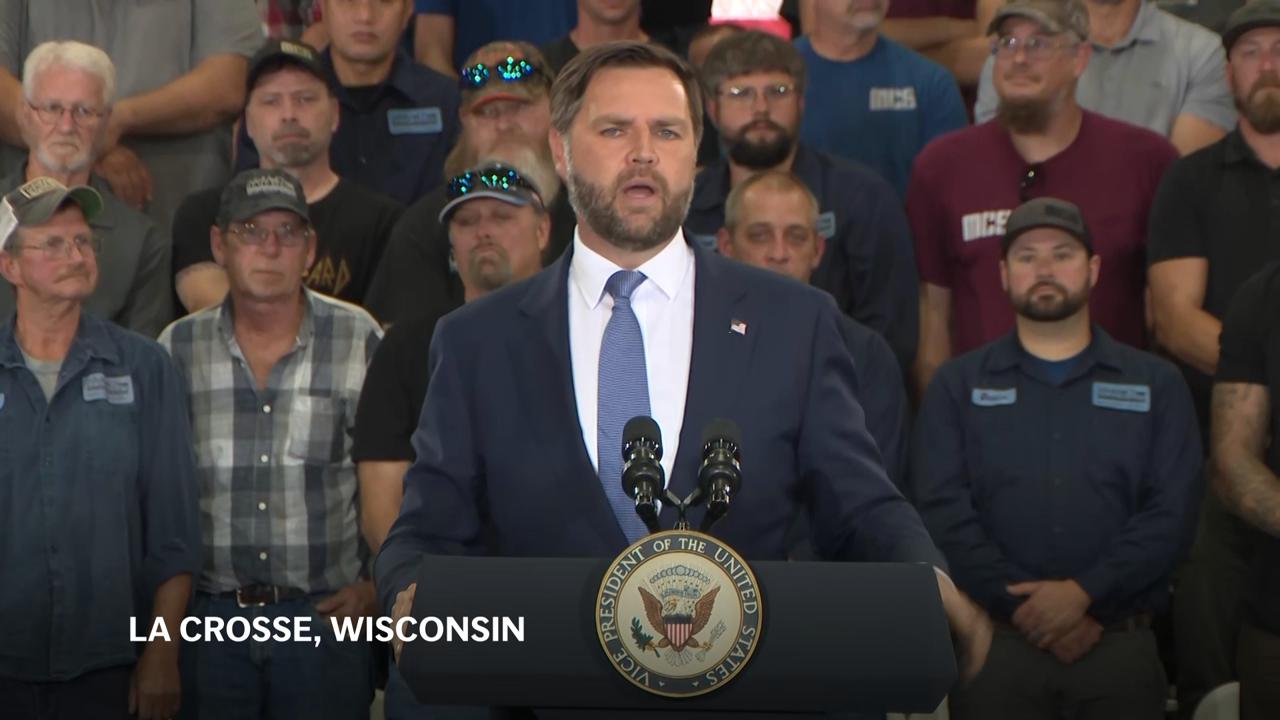 VP Vance touts spending bill, talks on Guard deployments, and preventing mass shootings