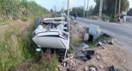 La Libertad: Accidente deja cinco heridos; auto intentó esquivar bus