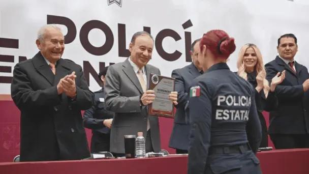 Sonora entre los 10 estados con mayor certificación policial