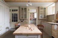 The designer's room: This kitchen in a Queen Anne-style home is proof that pretty and practical can go hand in hand