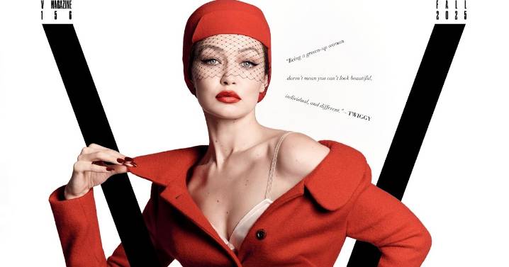 Gigi Hadid V Magazine #156 Summer 2025
