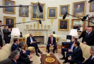 ‘That Looks Awful’: This 1987 Photo of Donald Trump Just Exposed the Hidden Inspiration Behind His White House Renovation