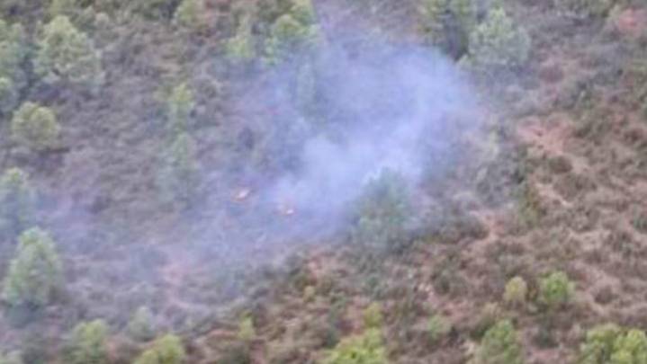 Otro incendio forestal en la provincia de Albacete; en un pueblo ya azotado por la tragedia