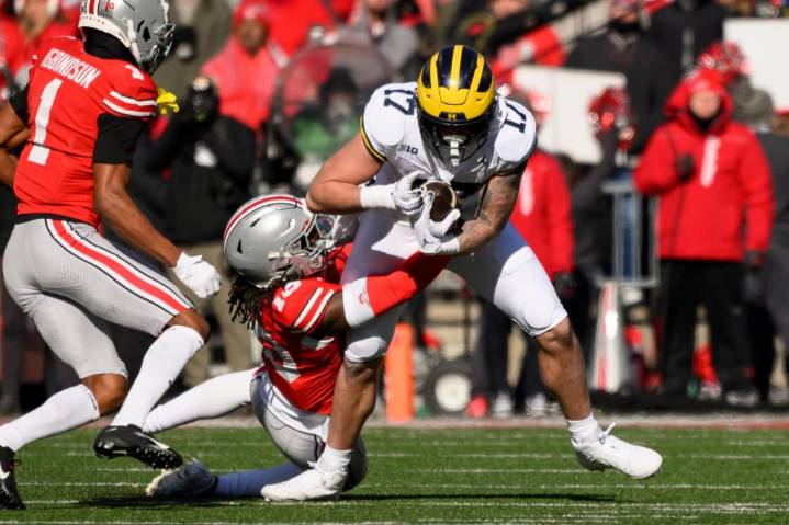 Michigan tight end Marlin Klein emerges from ‘the jungle’ ready to prove his potential