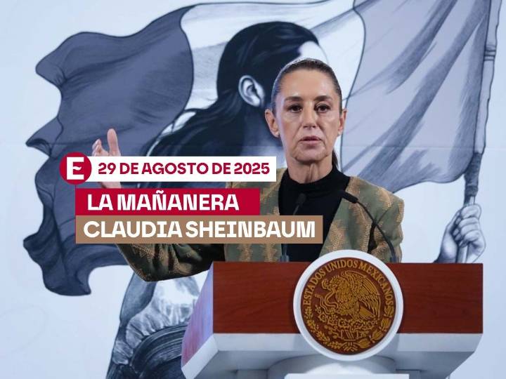 Mañanera de Claudia Sheinbaum hoy 29 de agosto de 2025