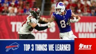 Top 3 things we learned Bills at Buccaneers