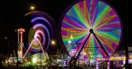 Photo: MontanaFair at Midnight