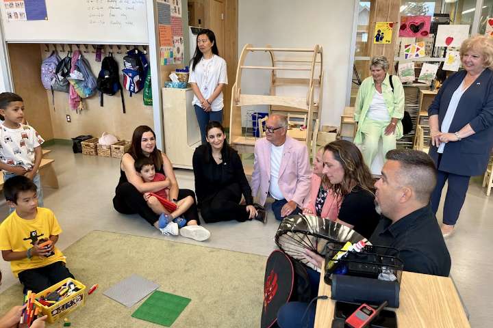 New child-care spaces in B.C. schools hailed at South Surrey event