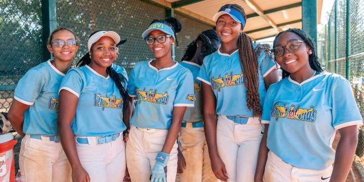 US Virgin Islands Nike RBI team competes at Softball World Series