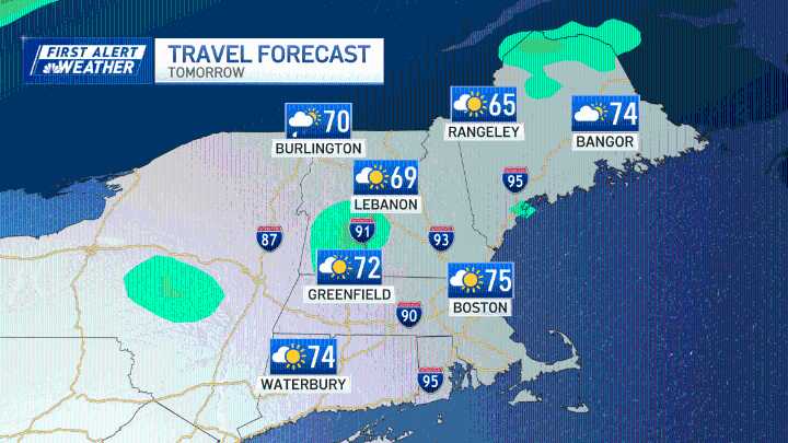 Labor Day weekend weather forecast for Boston, New England