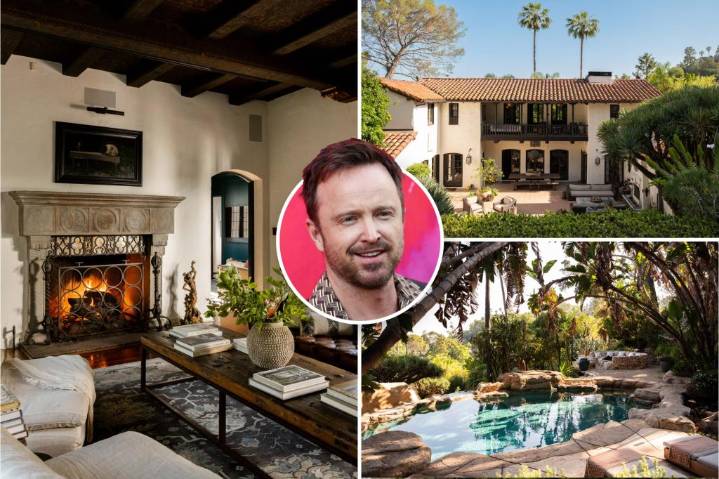 Aaron Paul asks $9.9M for his Los Angeles home
