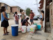 Castilla: zonas altas y asentamientos humanos afrontan corte de agua por falla en el reservorio Cossío del Pomar