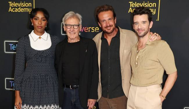 ‘It’s a dream’: Harrison Ford gets emotional as ‘Shrinking’ cast rallies around his first Emmy nod