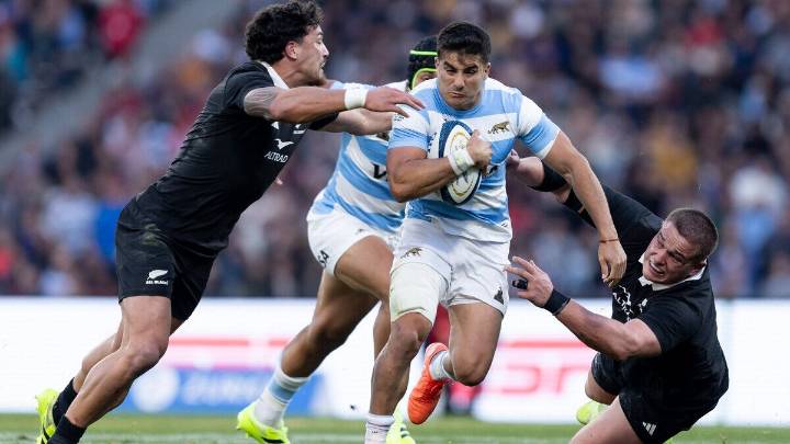 Rugby Championship: Los Pumas sufrieron ante la potencia de los All Blacks