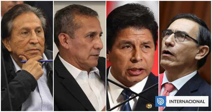 El triste récord de Perú: cuatro expresidentes están en la cárcel tras prisión preventiva a Vizcarra