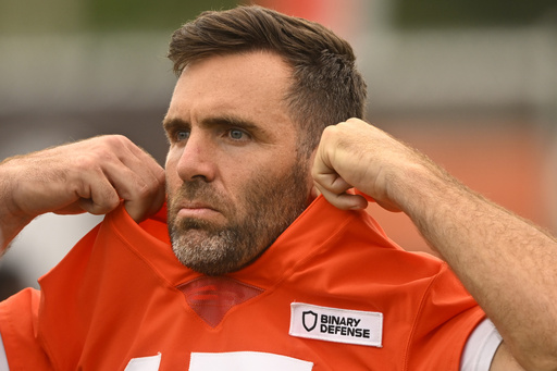 Veteran Joe Flacco selected as Browns starting QB for season opener against Bengals on Sept. 7