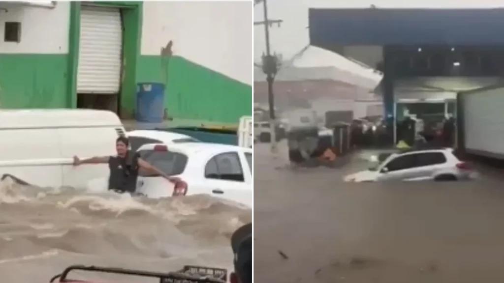 Lluvia sorprende e inunda la zona metropolitana de Guadalajara