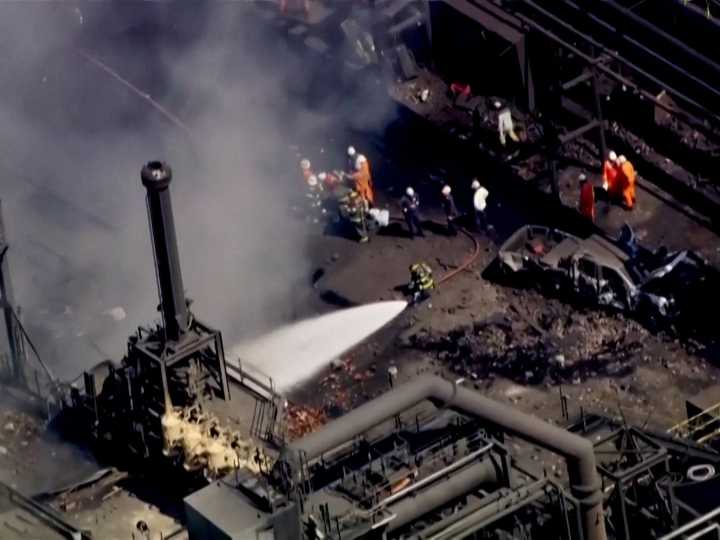 One dead, dozens injured in steel plant explosion in Pennsylvania
