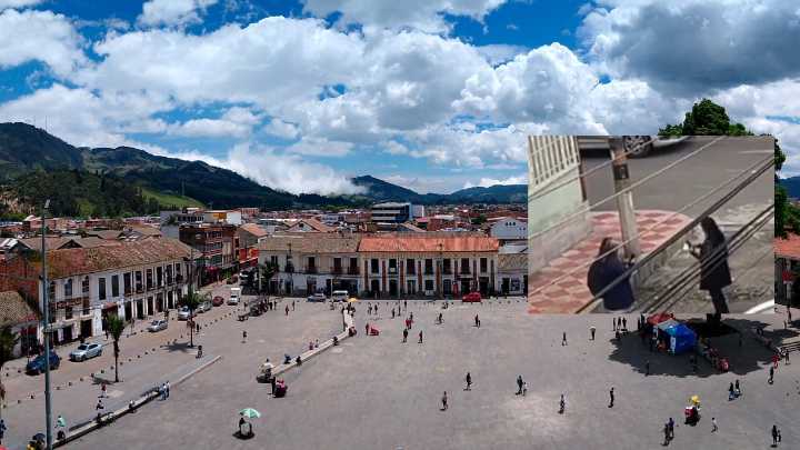 Mujer grabó su intimidad en calles de Facatativá