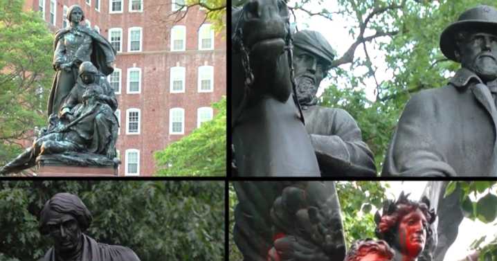 Baltimore's former Confederate monuments to be on display in LA museum